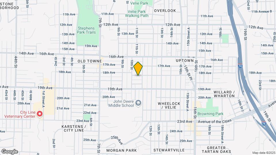1024 18th Ave, Unit Ground Floor Map and Location Details
