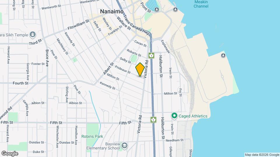 641 Prideaux St Map and Location Details
