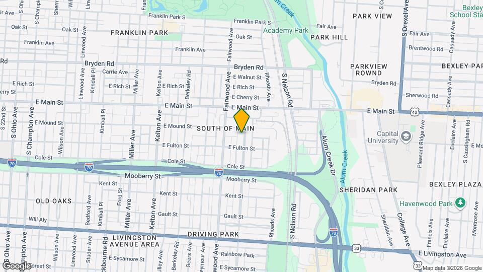 575 Bulen Ave Map and Location Details