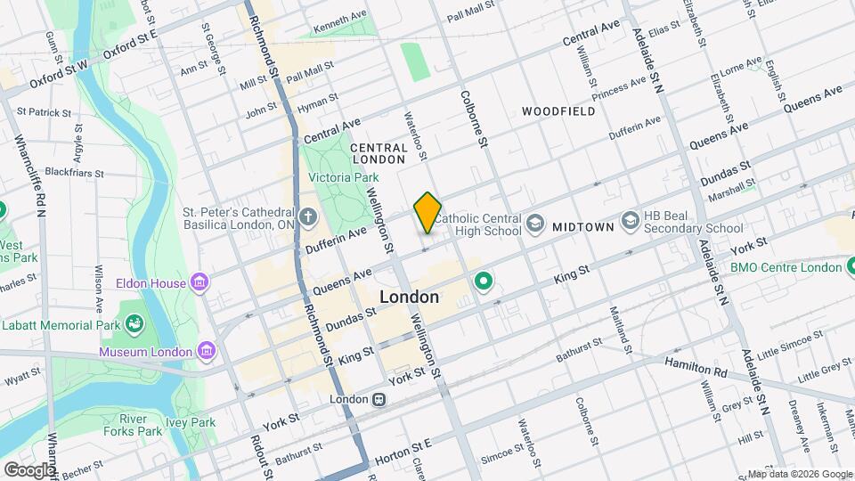 308 Queens Ave Map and Location Details