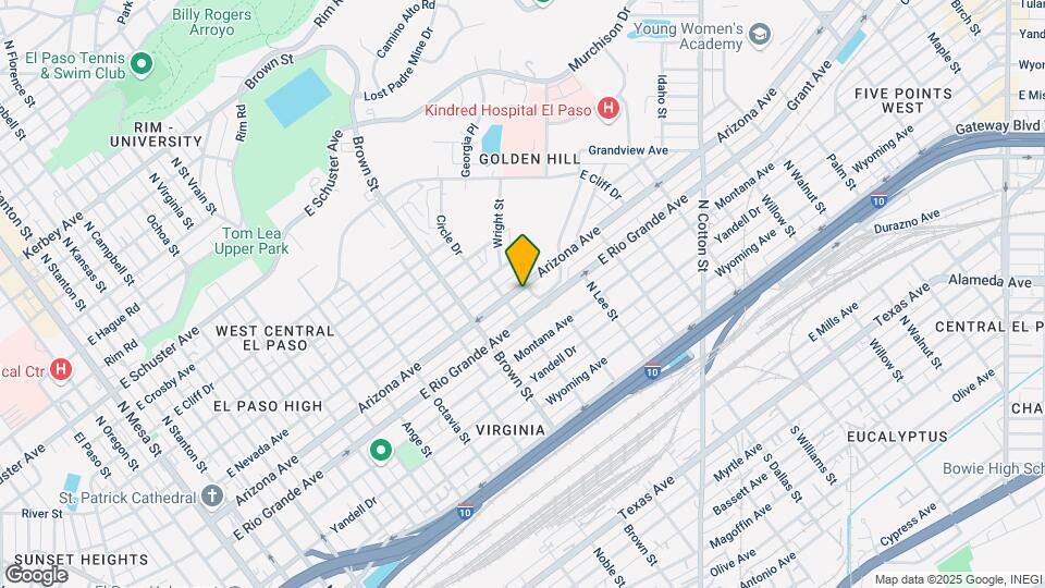 1408 Arizona Ave Map and Location Details