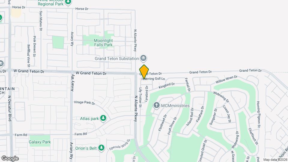 3607 Herring Gull Ln Map and Location Details