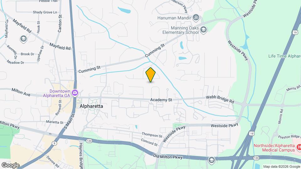 5127 Village Green Way Map and Location Details