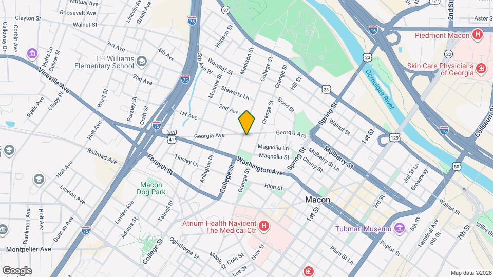 420 College St Map and Location Details