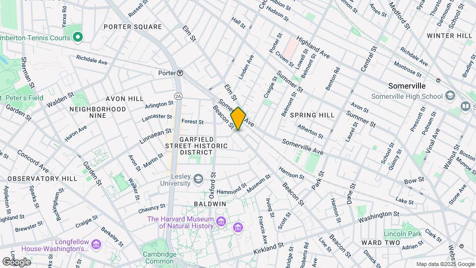 322 Beacon St, Unit 2 Mapa y Detalles de la Ubicación
