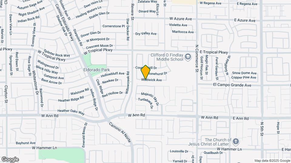 633 Willowick Ave Map and Location Details