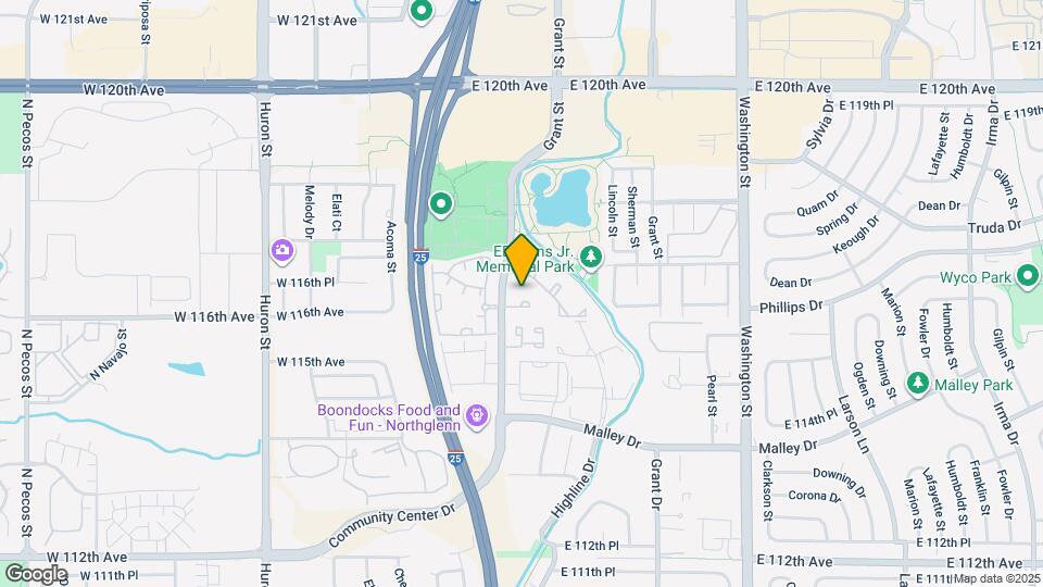 11614 Community Center Dr Map and Location Details