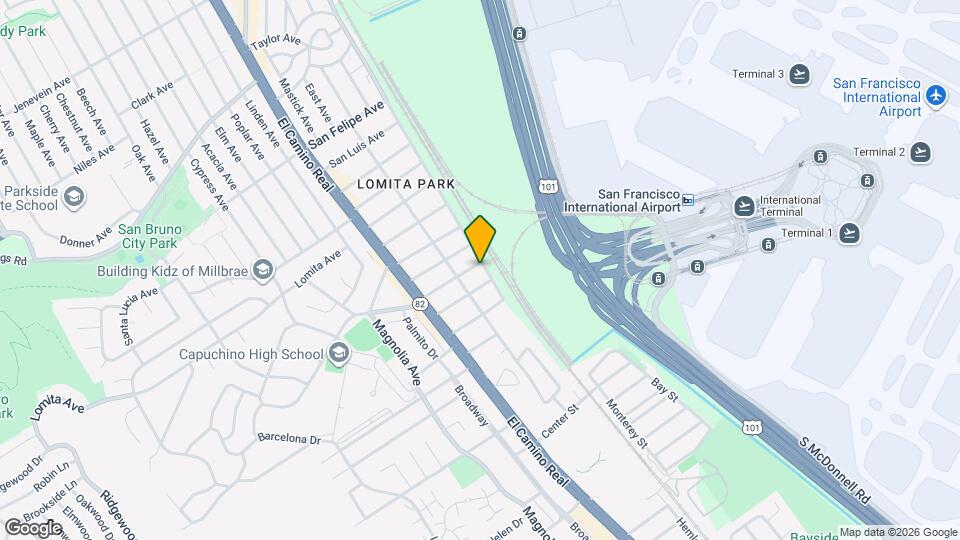 240 San Diego Ave Map and Location Details