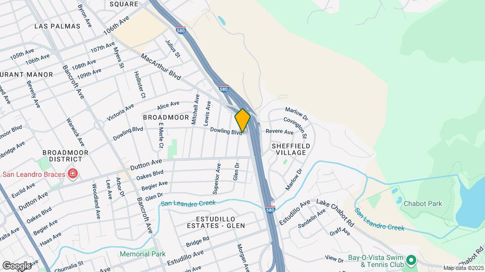 500 Fortuna Ave Map and Location Details