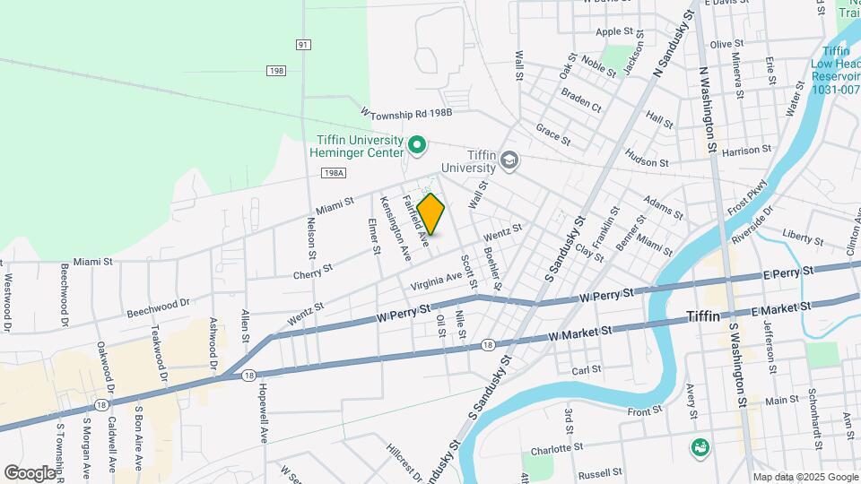 18 Fairfield Ave Mapa y Detalles de la Ubicación