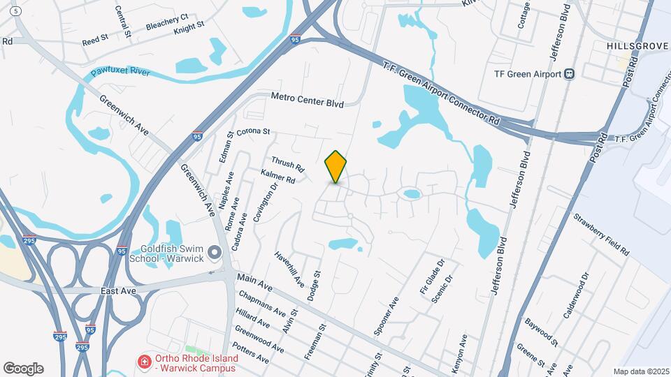 964 Great Hill Dr Map and Location Details
