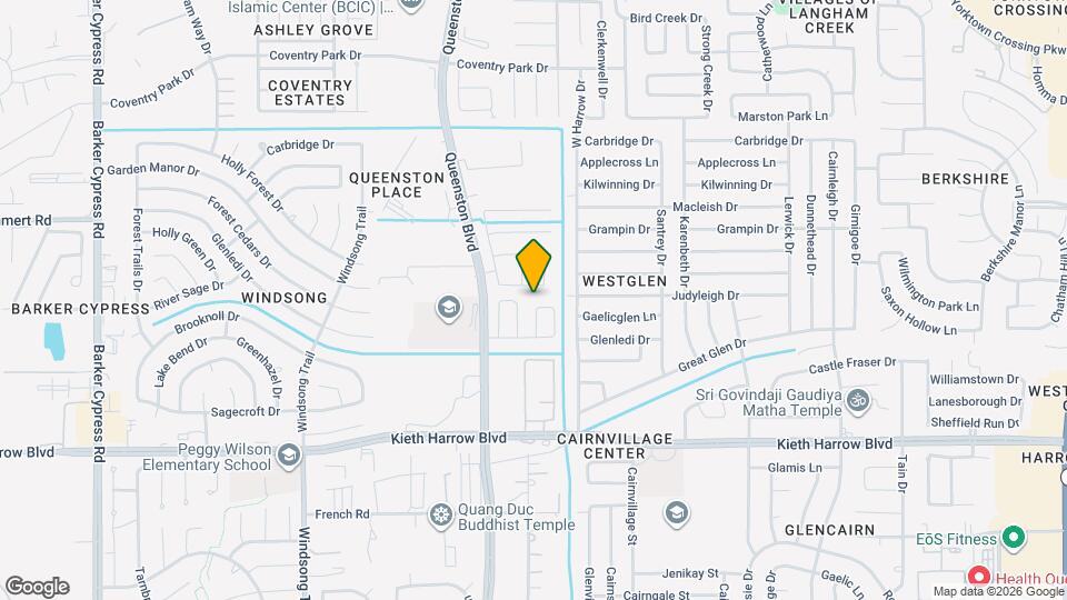 5403 Canyon Hollow Dr Map and Location Details