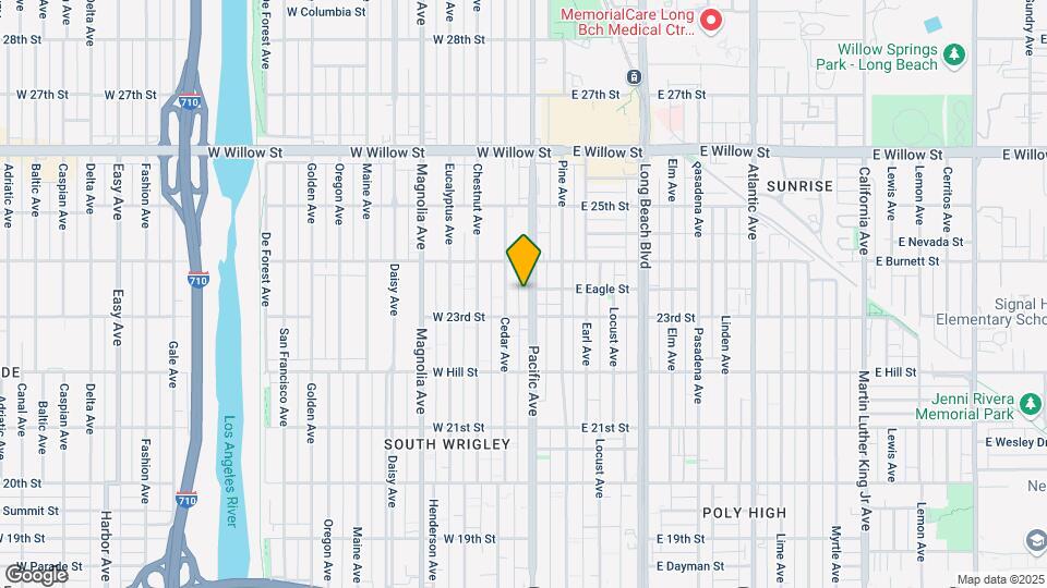 2341 Pacific Ave Map and Location Details
