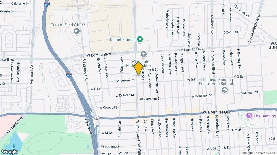 1622 Wilmington Blvd Map and Location Details