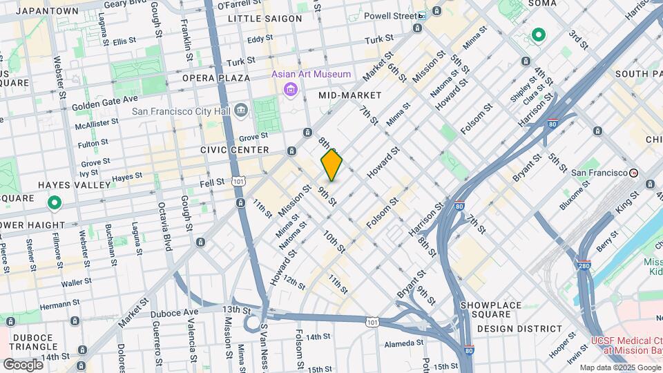 775 Minna St Map and Location Details