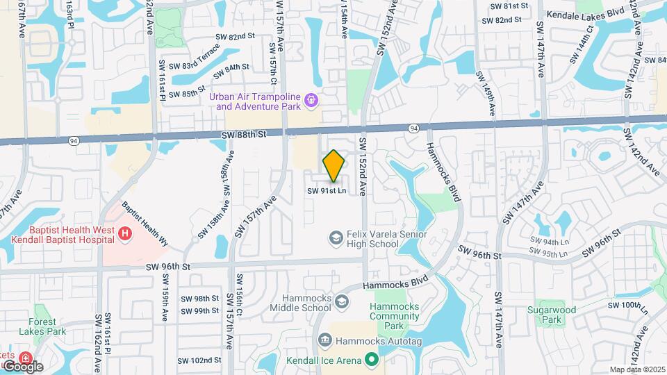 9195 SW 153rd Ave Map and Location Details