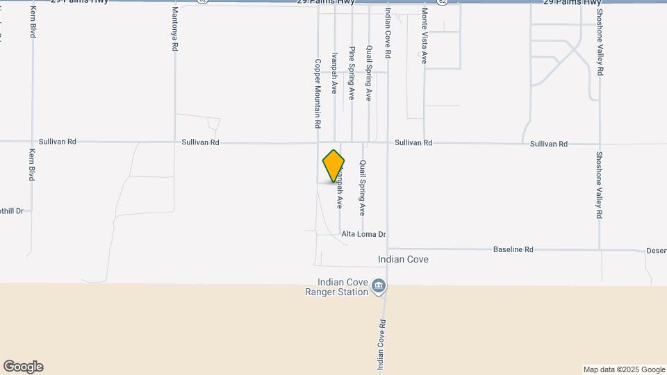 68955 Foothill Dr Map and Location Details