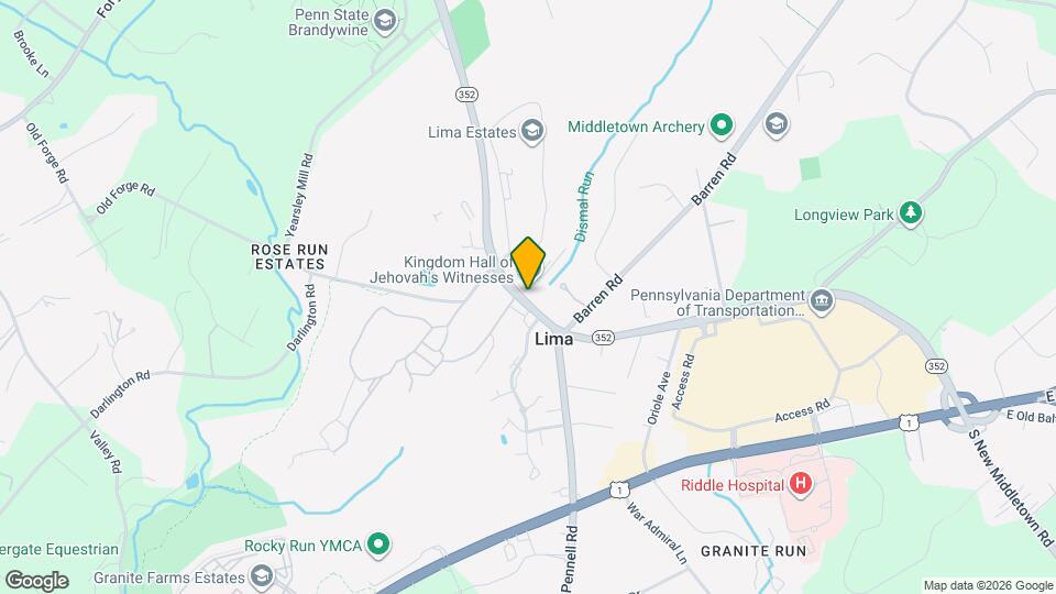 321 Middletown Rd Map and Location Details