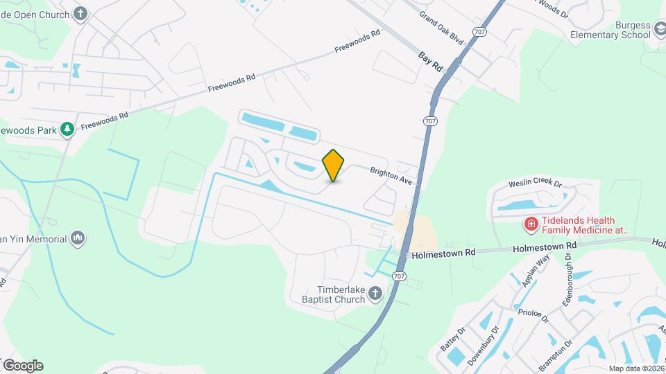 1227 Brighton Ave Map and Location Details