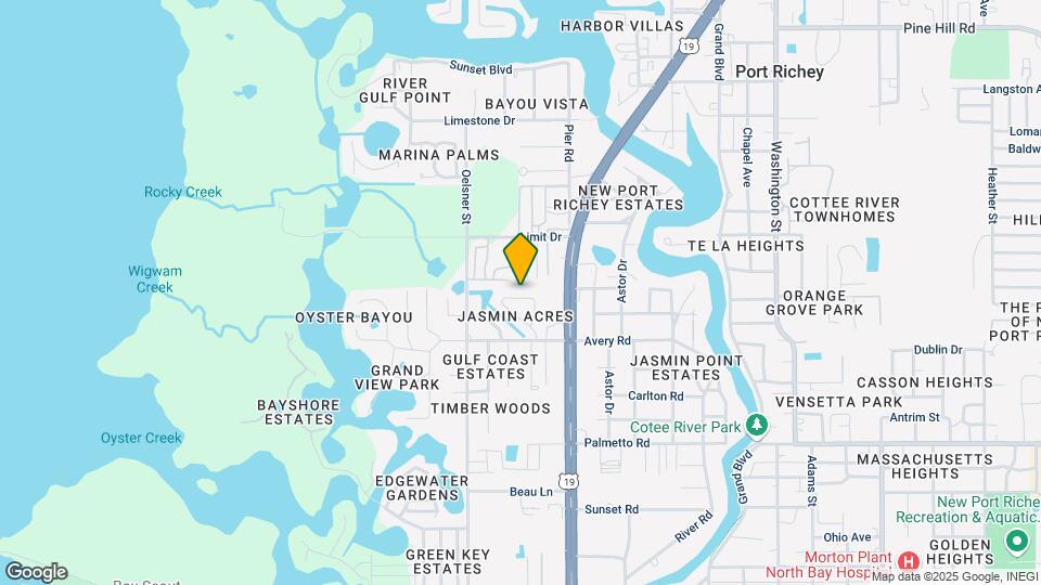 7341 Royal Palm Dr Mapa y Detalles de la Ubicación