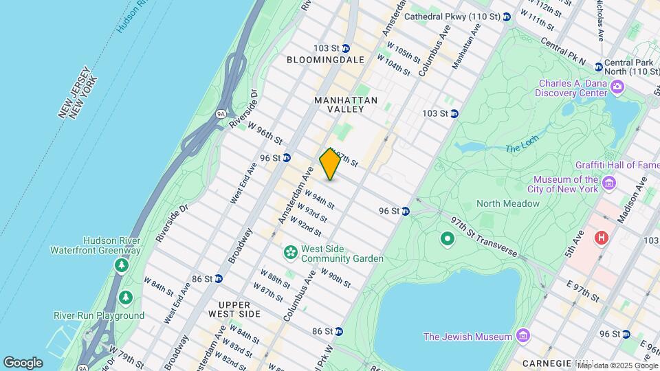 141 W 95th St Mapa y Detalles de la Ubicación