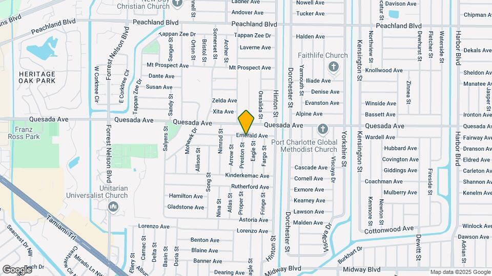 1294 Preston St Mapa y Detalles de la Ubicación