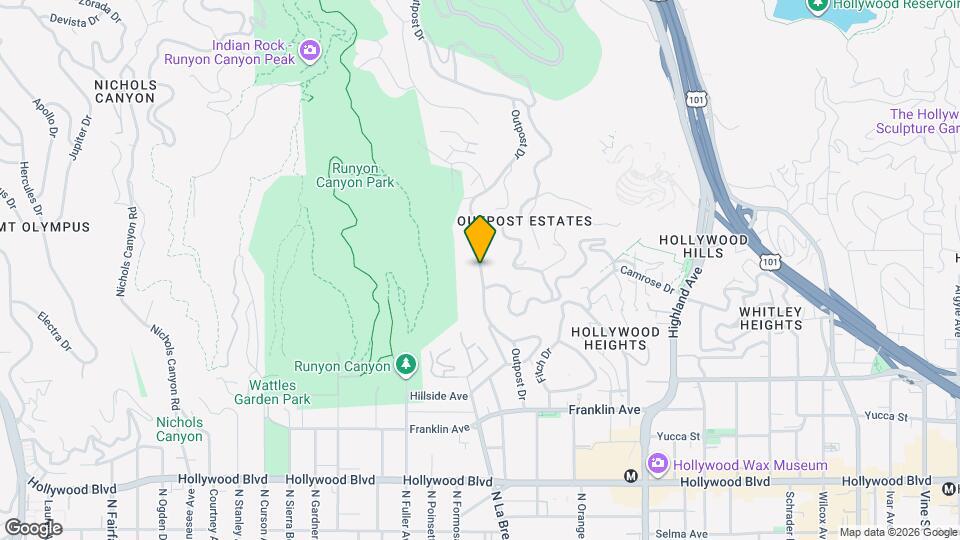 2097 Outpost Dr Map and Location Details