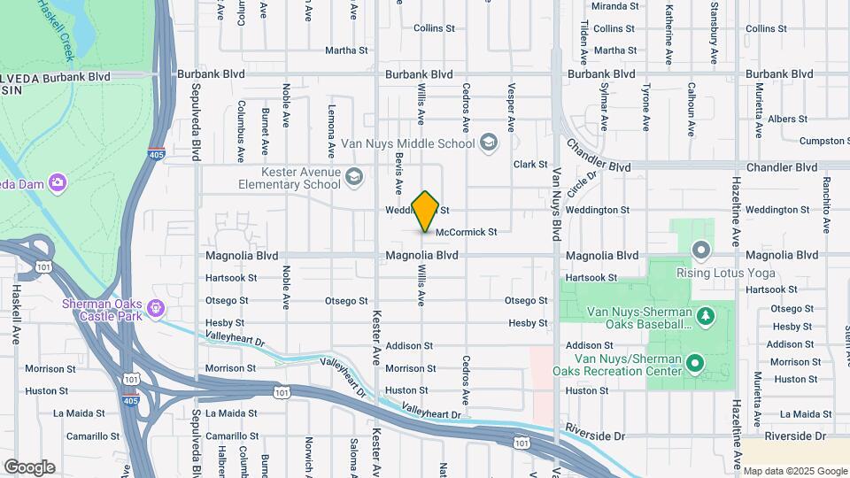 14756 McCormick St Map and Location Details