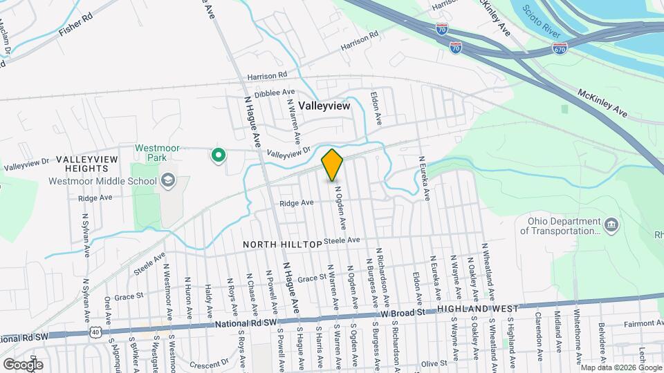299 N Ogden Ave Mapa y Detalles de la Ubicación