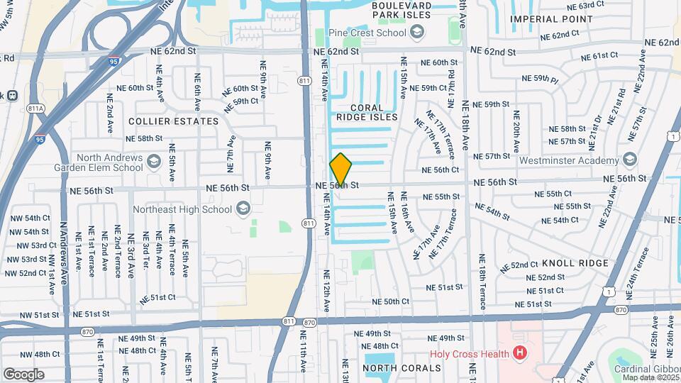 1400 NE 56th St-Unit -40 Map and Location Details
