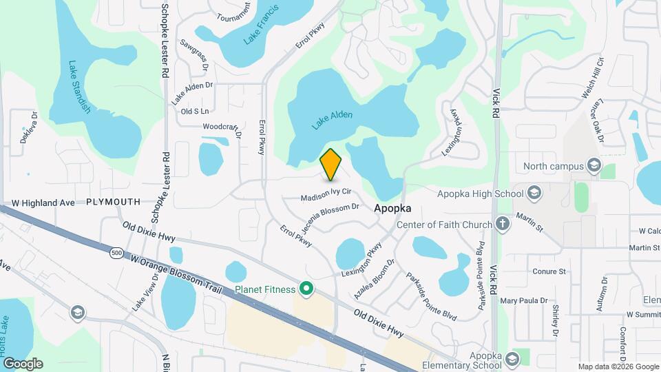 1814 Madison Ivy Cir Map and Location Details