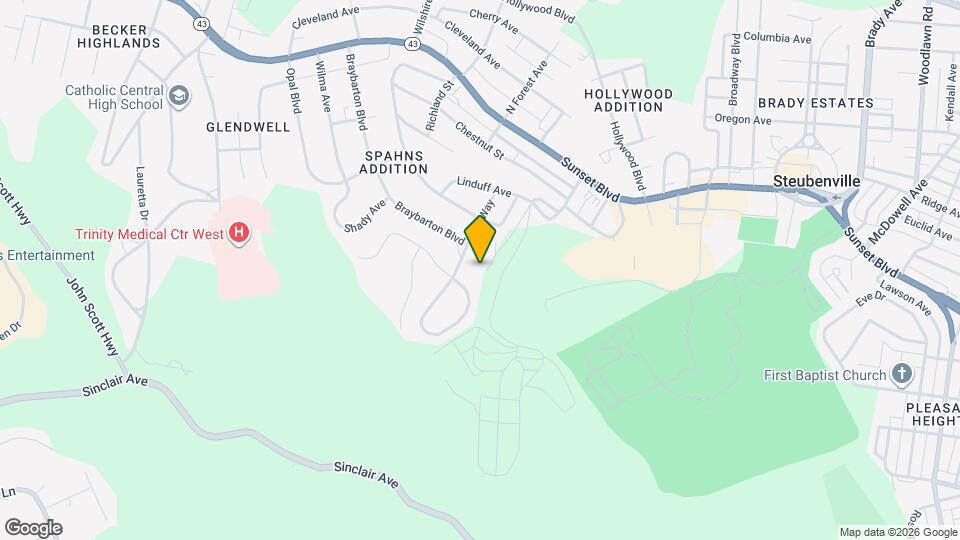 407 Colonial Dr Map and Location Details