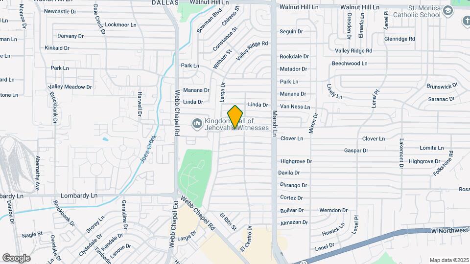 3530 Hidalgo Dr Map and Location Details