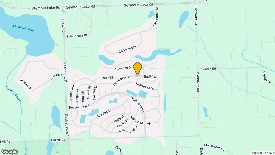 3678 Hawthorne St Map and Location Details