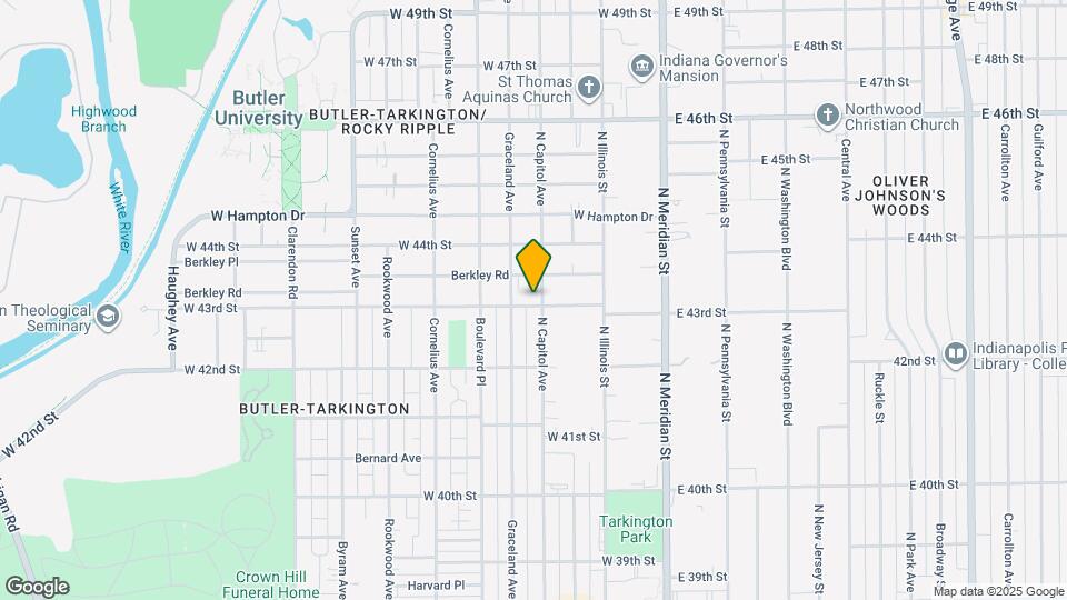 206 W 43rd St Map and Location Details