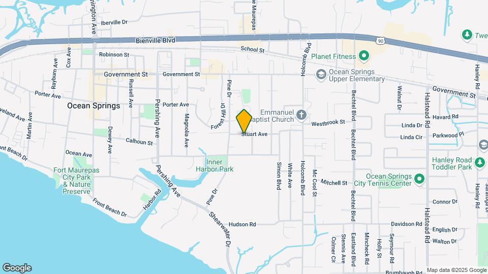 1916 Stuart Ave Map and Location Details