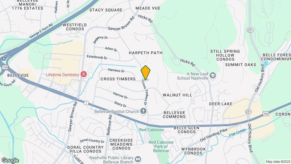 208 Cross Timbers Dr Map and Location Details