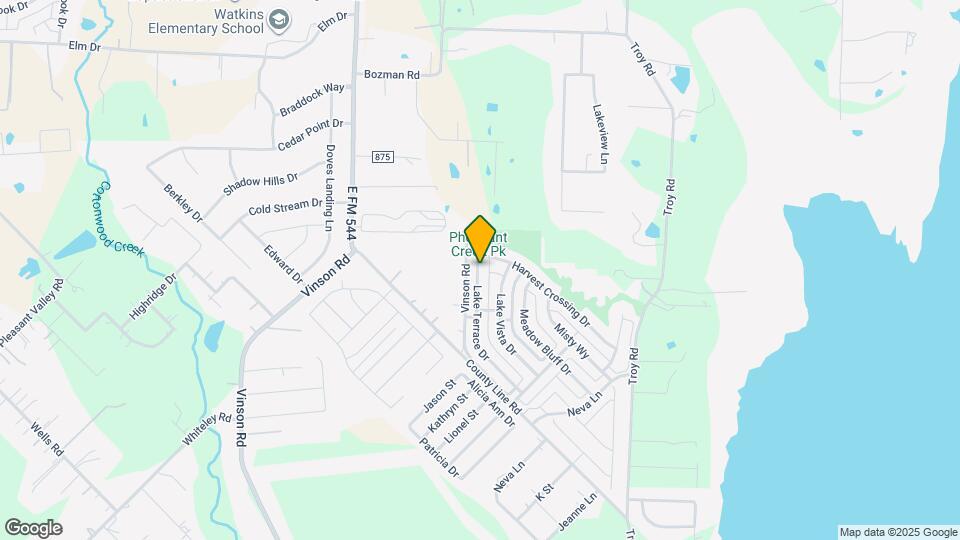 2718 Lake Terrace Dr Map and Location Details