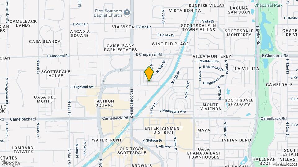4814 N 73rd St Map and Location Details