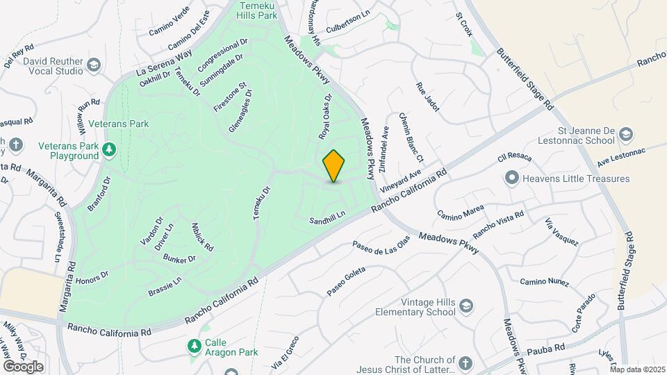 41970 Pacific Grove Way Map and Location Details