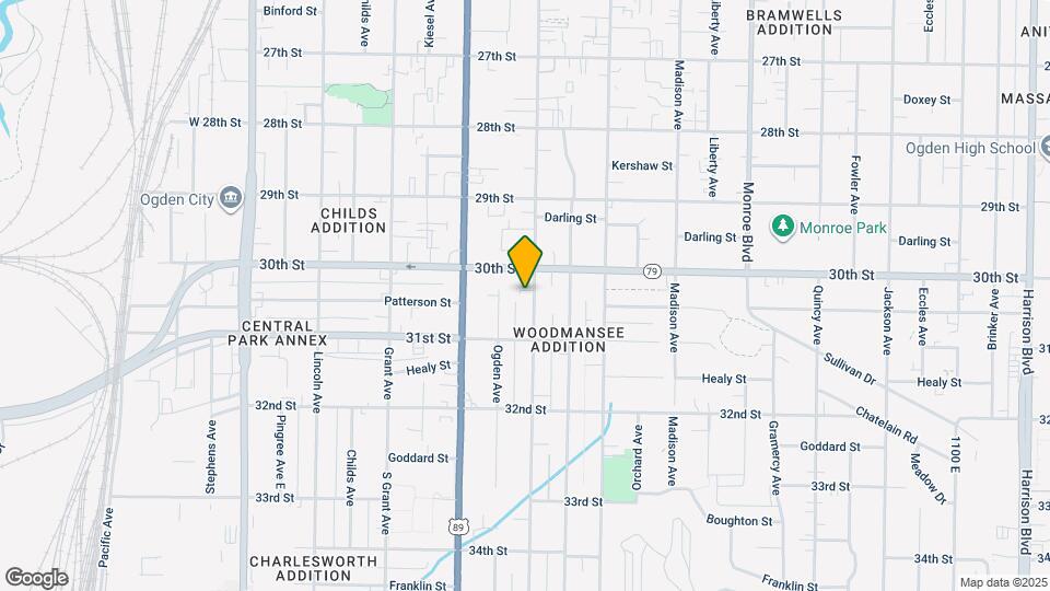 3027 S Adams Ave Map and Location Details