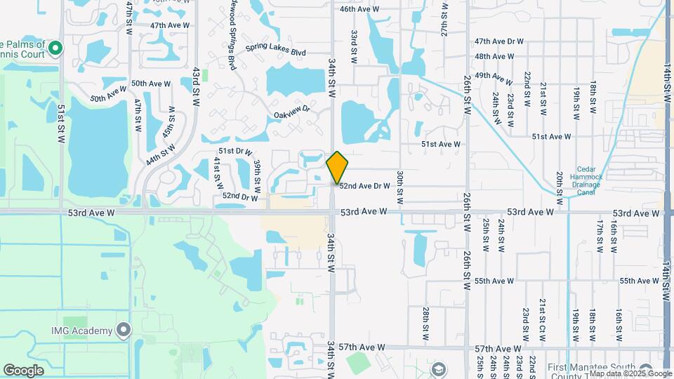3312 52nd Ave Dr W Mapa y Detalles de la Ubicación