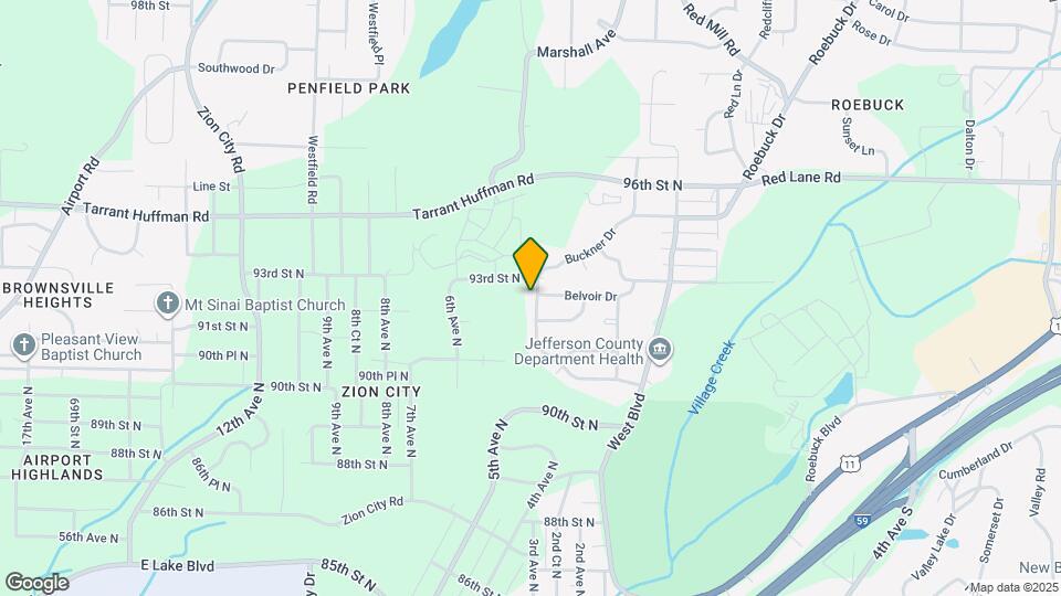 632 Beverly Dr N Map and Location Details