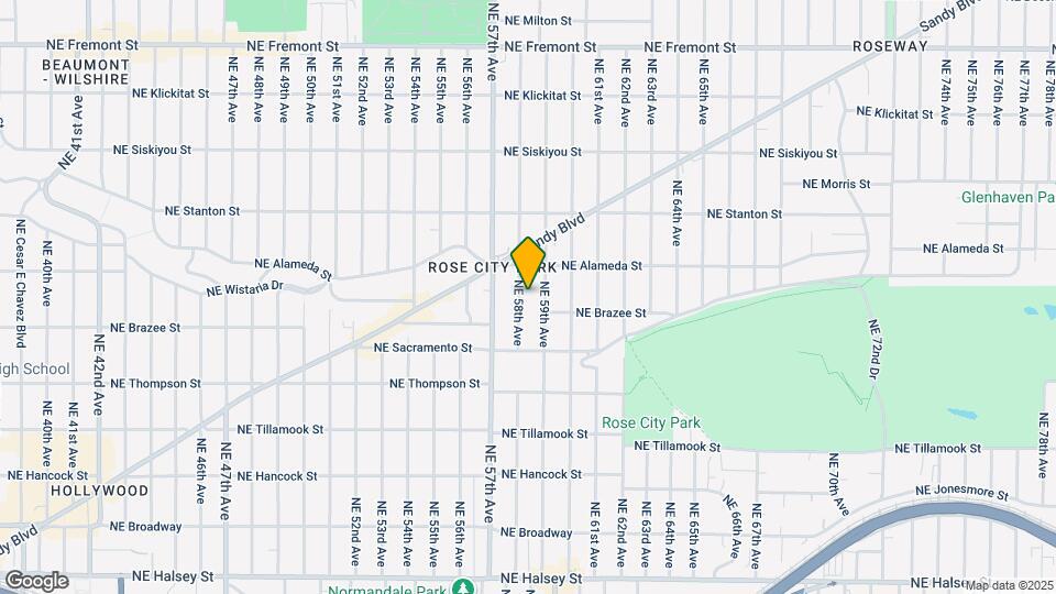 2530 NE 58th Ave Map and Location Details
