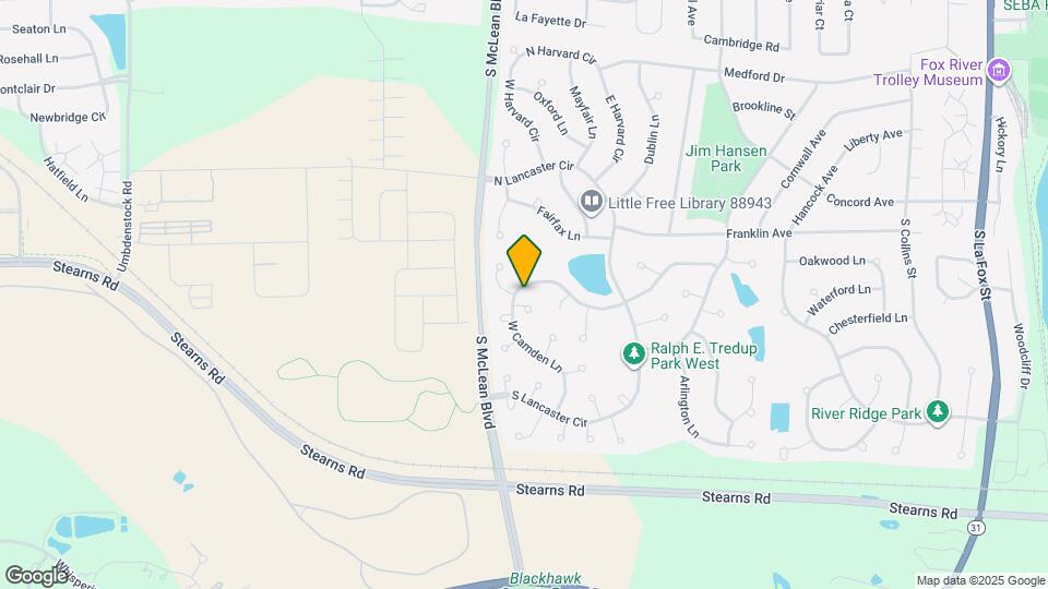 1209 N Camden Ln Mapa y Detalles de la Ubicación