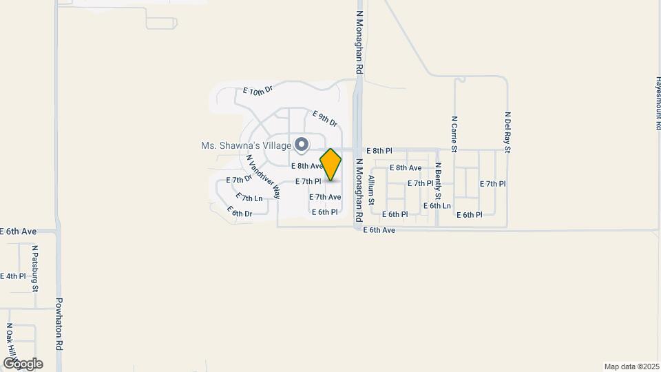 27932 E 7th Pl Map and Location Details