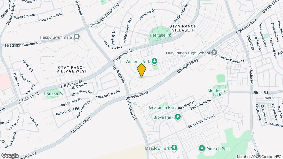 1393 Weaverville St Map and Location Details