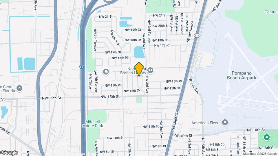 1564 NW 3rd Way Map and Location Details