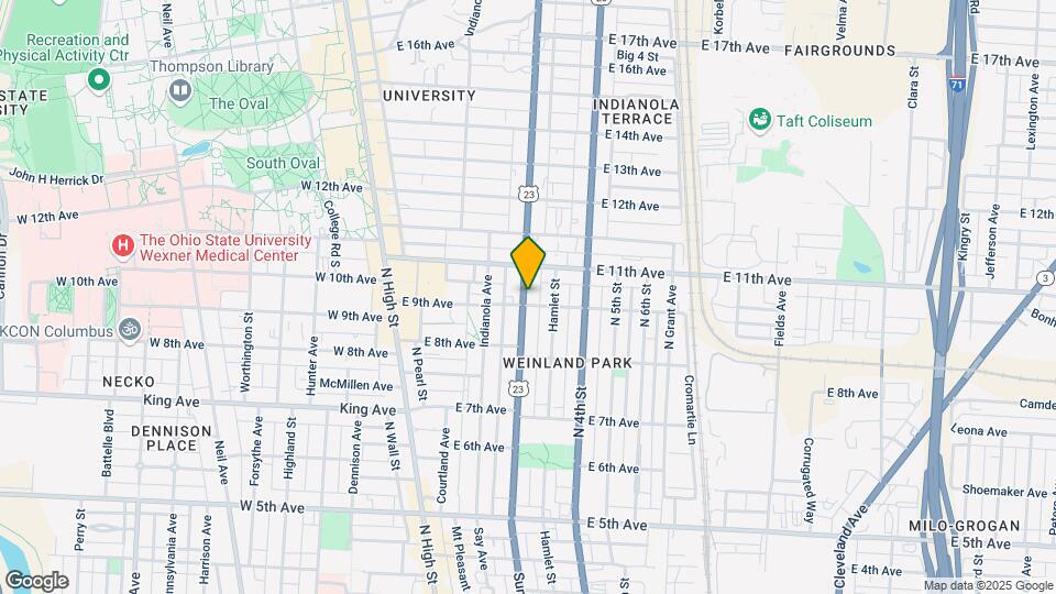 1506 Summit St Mapa y Detalles de la Ubicación