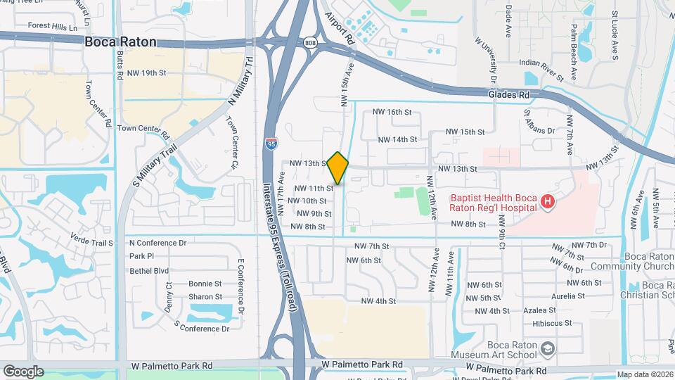 1098 NW 15th Ave Map and Location Details